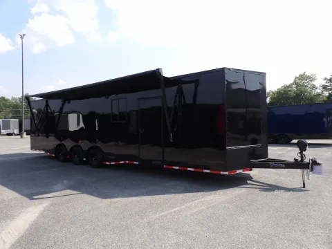 More photos of 2027 Steel Pines Cargo 8.5X34 Custom Race at WOW Cargo Trailers, GA