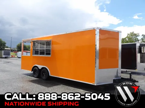 Orange 2027 Hook & Line Cargo 8.5X20 BBQ Custom for sale in Cochran, GA