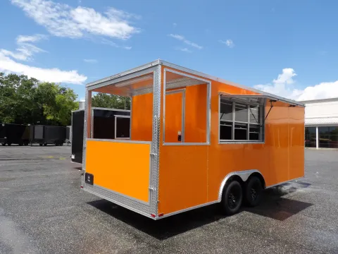 More photos of 2027 Hook & Line Cargo 8.5X20 BBQ Custom at WOW Cargo Trailers, GA