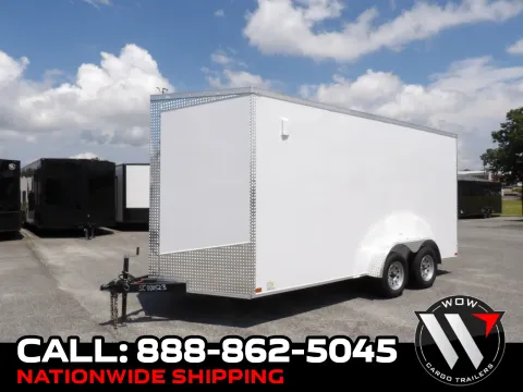 White 2027 Seed Cargo 7X16 TA Custom for sale in Cochran, GA