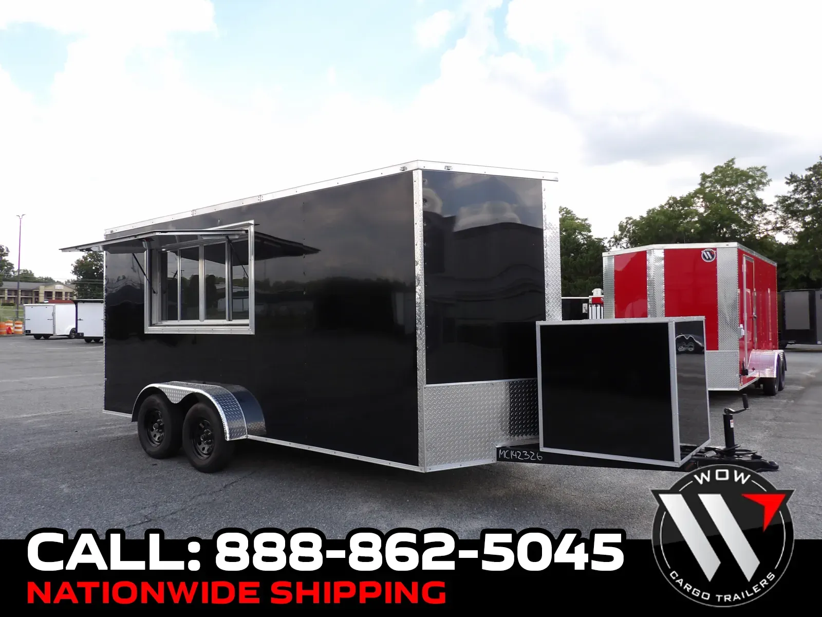 Black 2026 Maximum Cargo 7X16 Con Custom for sale in Cochran, GA