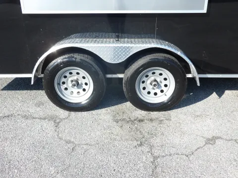 Another view of 2027 Diamond Cargo 7X16 Con Custom for sale in Cochran, GA at WOW Cargo Trailers