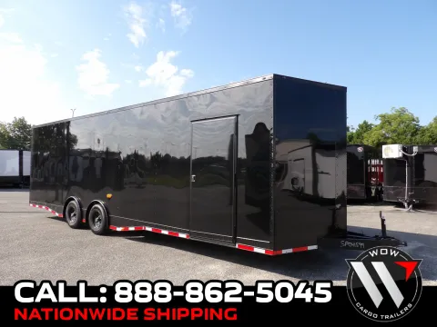 Black 2026 Steel Pines Cargo 8.5X28 SP Race for sale in Cochran, GA