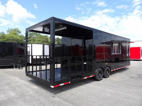 Photos of 2027 Steel Pines Cargo 8.5X28 BBQ Custom for sale in Cochran, GA at WOW Cargo Trailers