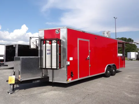 Photos of 2027 Diamond Cargo 8.5X24 BBQ CUSTOM for sale in Cochran, GA at WOW Cargo Trailers