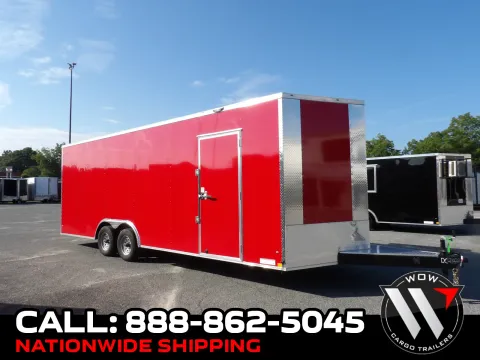 Red 2027 Diamond Cargo 8.5X24 Con Custom for sale in Cochran, GA