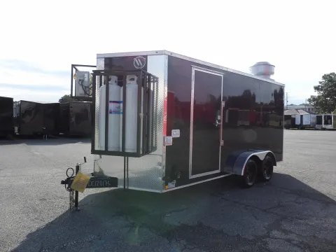 Photos of 2027 Diamond Cargo 7X16 Con Custom for sale in Cochran, GA at WOW Cargo Trailers