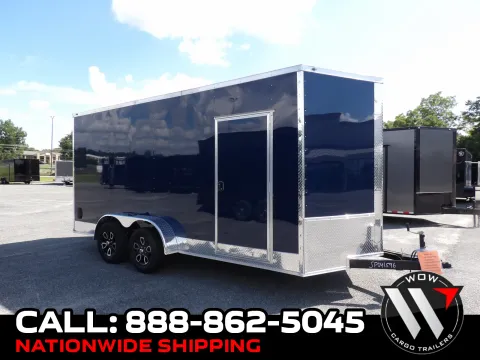 Blue 2027 Steel Pines Cargo 7X16 TA S1 for sale in Cochran, GA