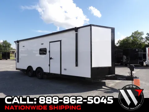 Black 2026 Steel Pines Cargo 8.5X24 TA Custom for sale in Cochran, GA