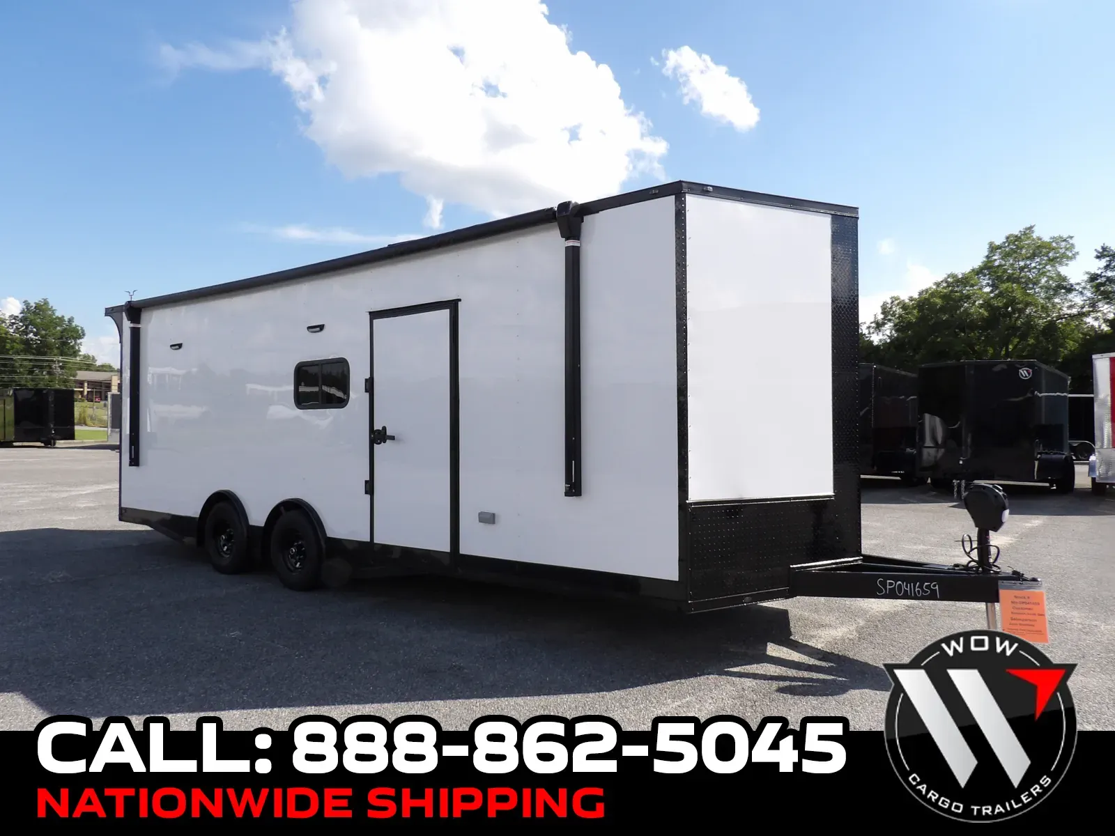 Black 2026 Steel Pines Cargo 8.5X24 TA Custom for sale in Cochran, GA