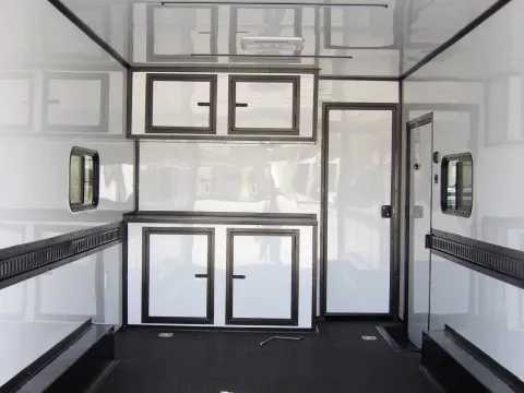 Another view of 2026 Steel Pines Cargo 8.5X24 TA Custom for sale in Cochran, GA at WOW Cargo Trailers