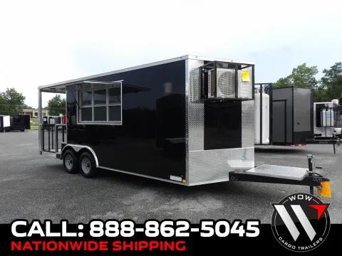 Black 2027 Diamond Cargo 8.5X20 BBQ Custom for sale in Cochran, GA