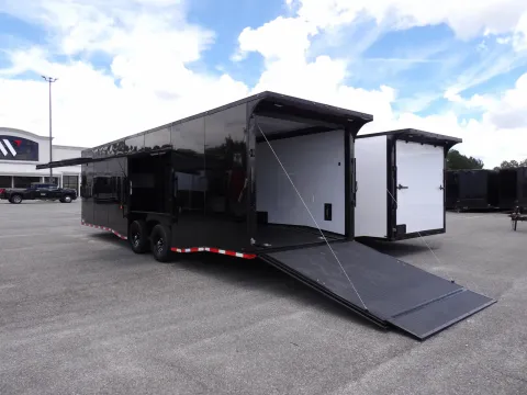 More photos of 2027 Steel Pines Cargo 8.5X28 Custom Race at WOW Cargo Trailers, GA