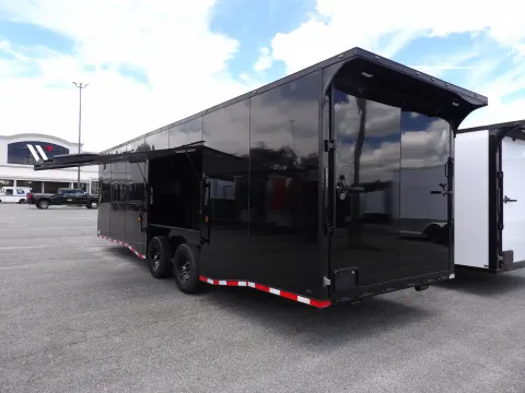 More photos of 2027 Steel Pines Cargo 8.5X28 Custom Race at WOW Cargo Trailers, GA