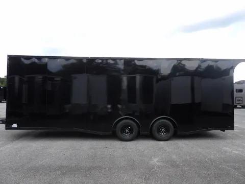 Another view of 2027 Steel Pines Cargo 8.5X24 Custom Race for sale in Cochran, GA at WOW Cargo Trailers