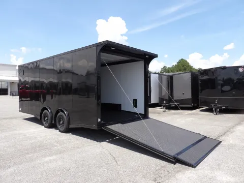 Another view of 2027 Steel Pines Cargo 8.5X20 Custom Race for sale in Cochran, GA at WOW Cargo Trailers