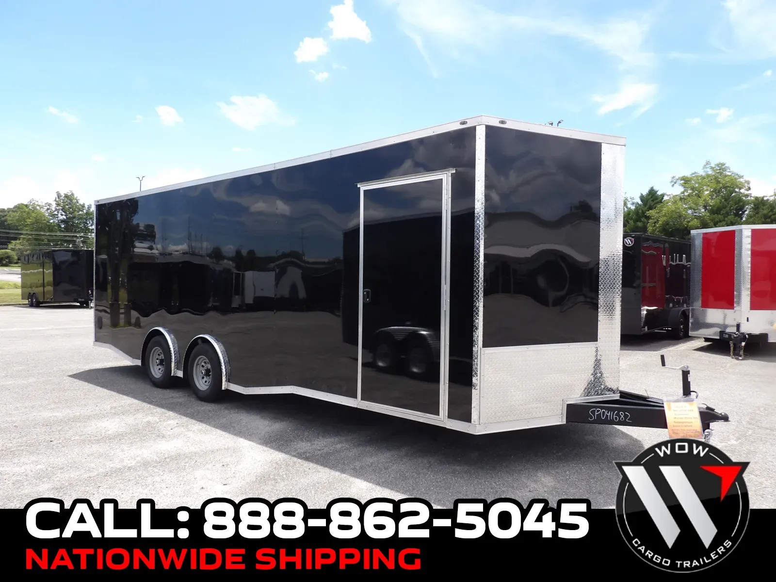 Black 2026 Steel Pines Cargo 8.5X24 TA Custom for sale in Cochran, GA