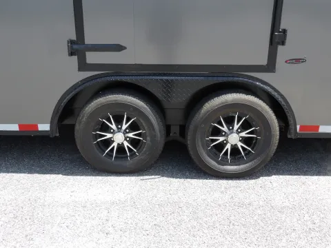 Another view of 2026 South GA Cargo 8.5X28 Custom Race for sale in Cochran, GA at WOW Cargo Trailers