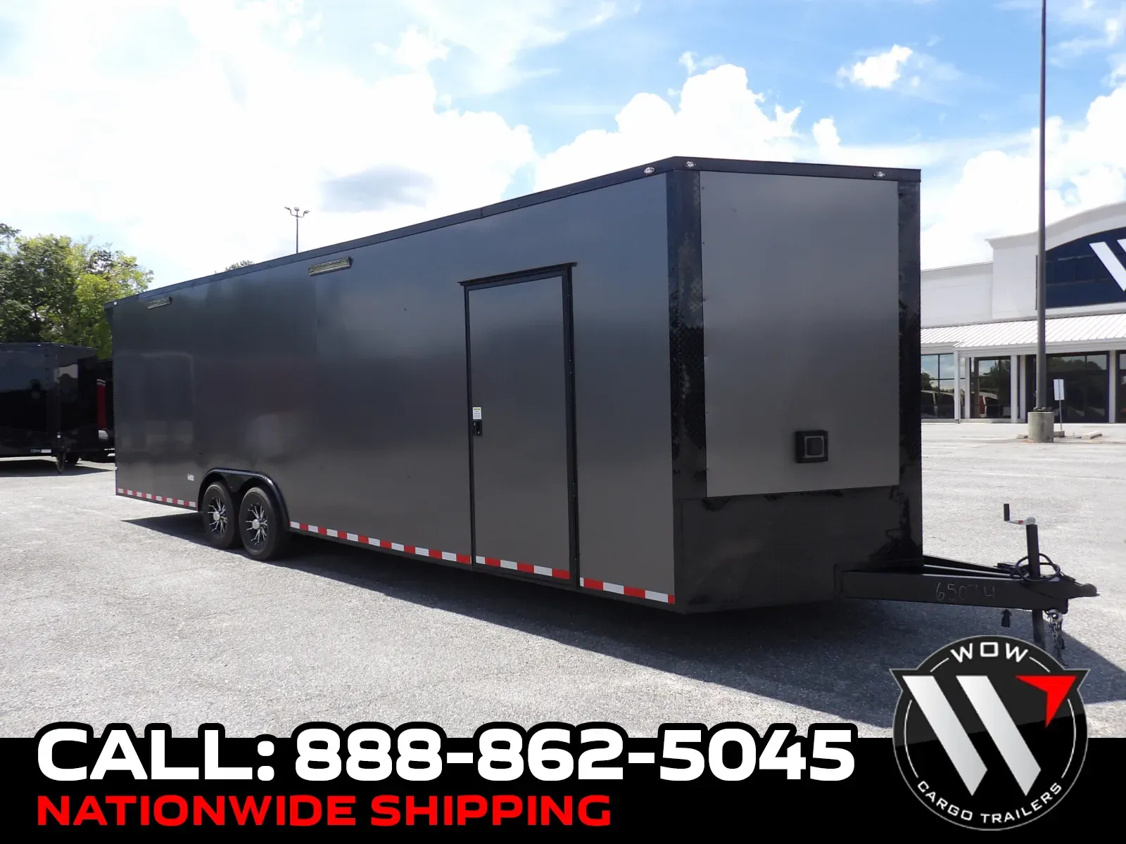 Black 2026 South GA Cargo 8.5X28 Custom Race for sale in Cochran, GA