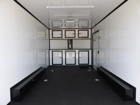Another view of 2027 Steel Pines Cargo 8.5X16 Custom Race for sale in Cochran, GA at WOW Cargo Trailers