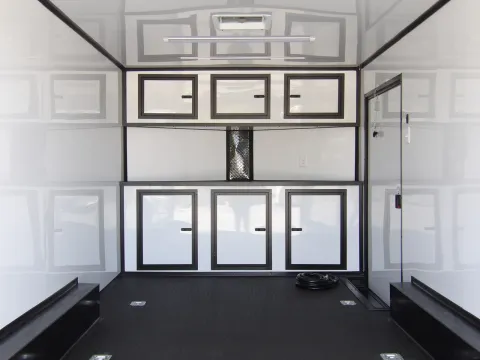 More photos of 2027 Steel Pines Cargo 8.5X16 Custom Race at WOW Cargo Trailers, GA
