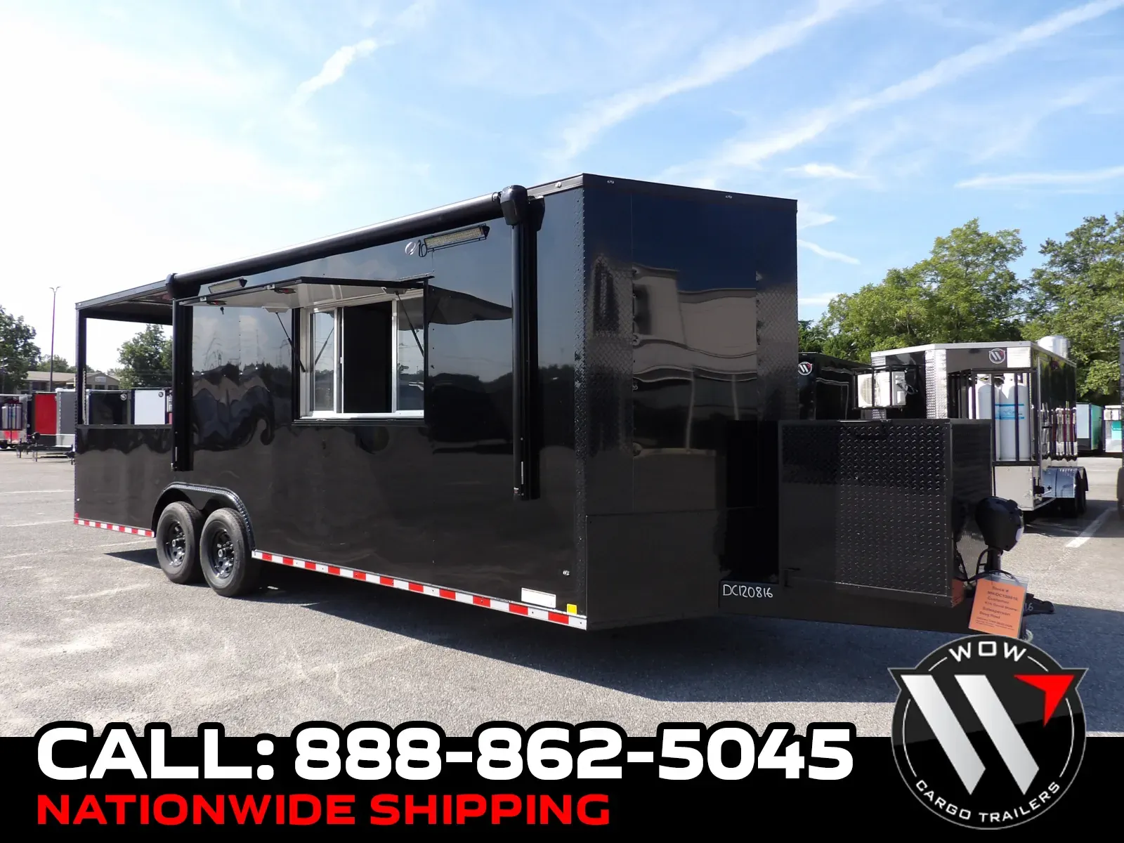 Black 2026 Diamond Cargo 8.5X24 BBQ Custom for sale in Cochran, GA