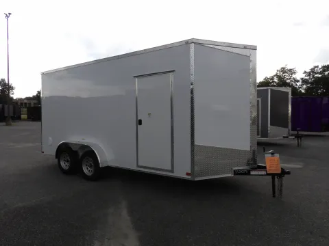 Another view of 2026 Seed Cargo 7X16 TA S2 for sale in Cochran, GA at WOW Cargo Trailers