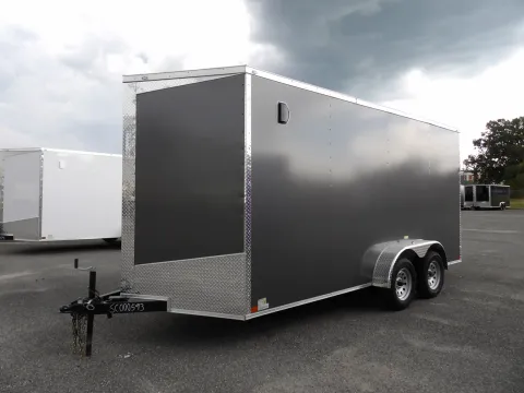 Photos of 2026 Seed Cargo 7X16 TA S2 for sale in Cochran, GA at WOW Cargo Trailers