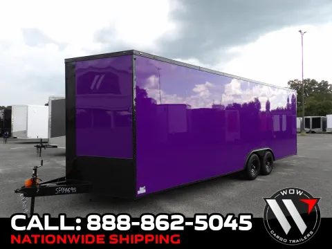 Black 2026 Steel Pines Cargo 8.5X24 TA3 for sale in Cochran, GA