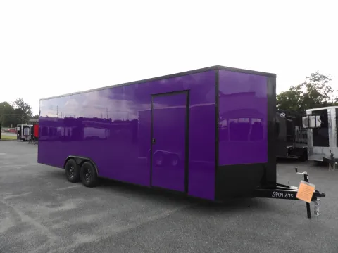 Another view of 2026 Steel Pines Cargo 8.5X24 TA3 for sale in Cochran, GA at WOW Cargo Trailers