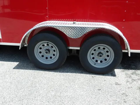 Another view of 2027 Diamond Cargo 7X16 Con Custom for sale in Cochran, GA at WOW Cargo Trailers