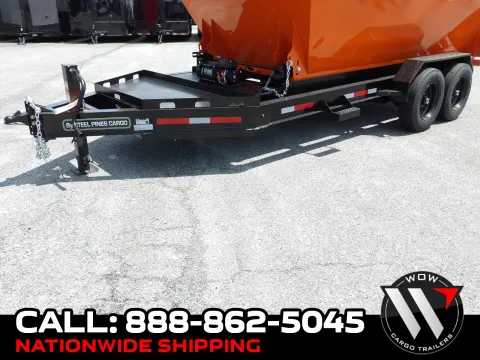 Black 2026 Steel Pines Cargo 14' BP Roll Off Trailer for sale in Cochran, GA