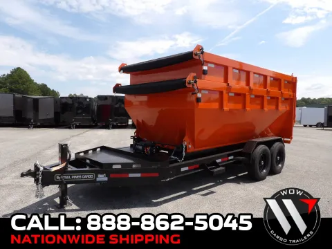 Orange 2026 Steel Pines Cargo 14' Roll Off Bin for sale in Cochran, GA