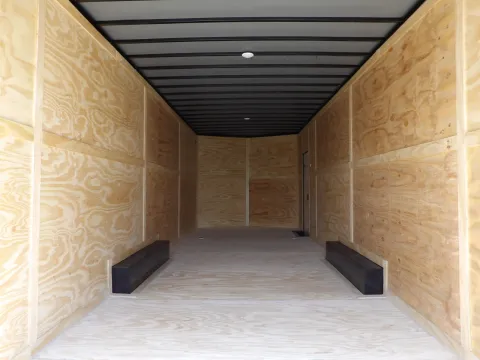 Another view of 2027 Hook & Line Cargo 8.5X28 Custom for sale in Cochran, GA at WOW Cargo Trailers