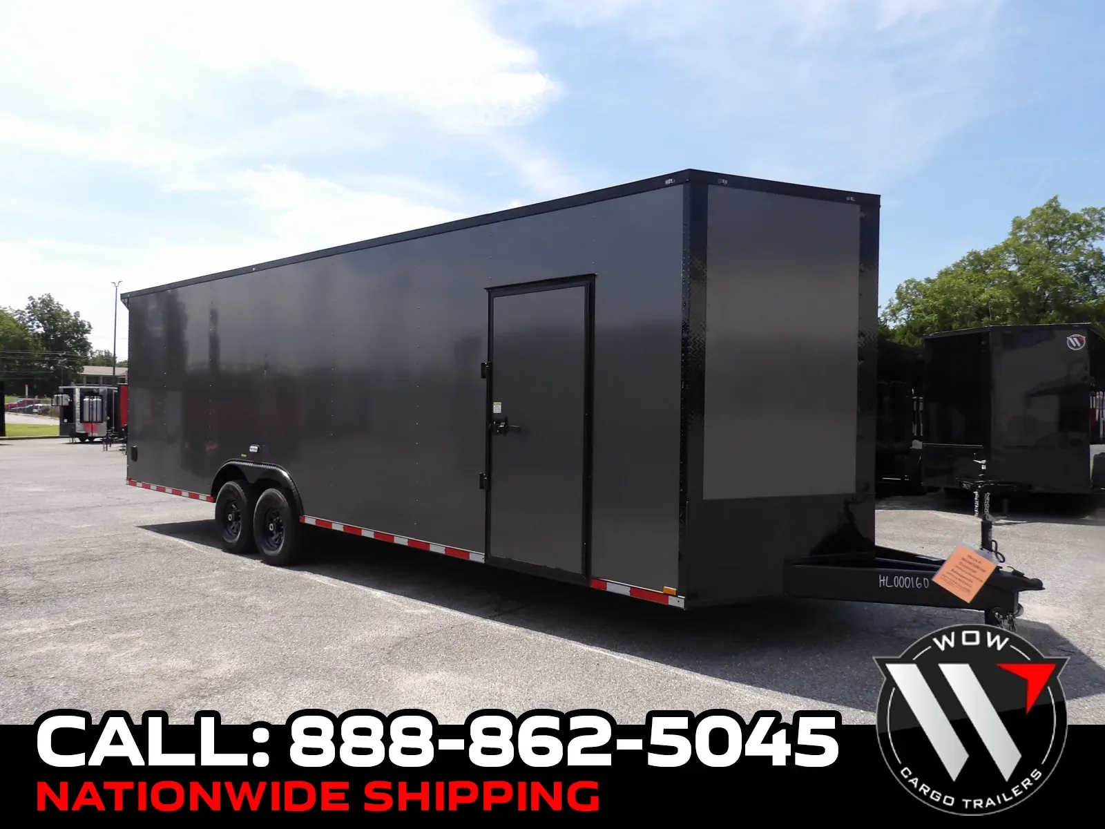 Black 2027 Hook & Line Cargo 8.5X28 Custom for sale in Cochran, GA