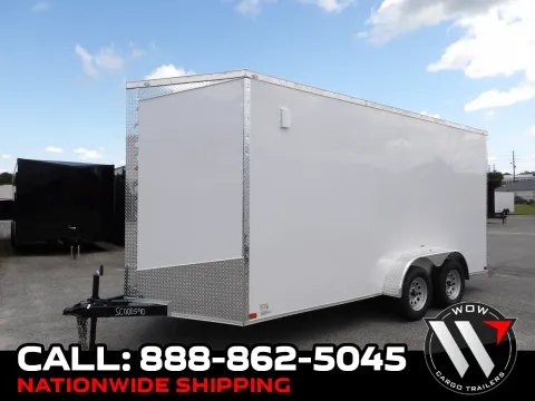 White 2026 Seed Cargo 7X16 TA S2 for sale in Cochran, GA
