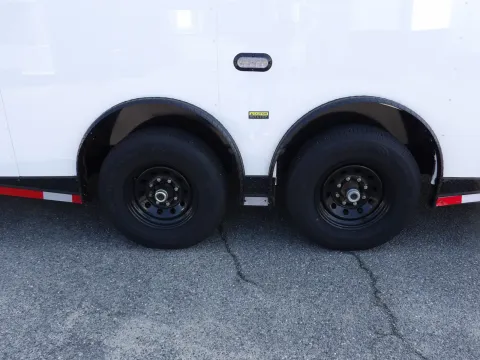 Another view of 2027 Hook & Line Cargo 8.5X28 Custom Race for sale in Cochran, GA at WOW Cargo Trailers