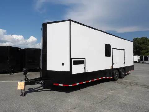 Another view of 2027 Steel Pines Cargo 8.5X28 Custom Race for sale in Cochran, GA at WOW Cargo Trailers