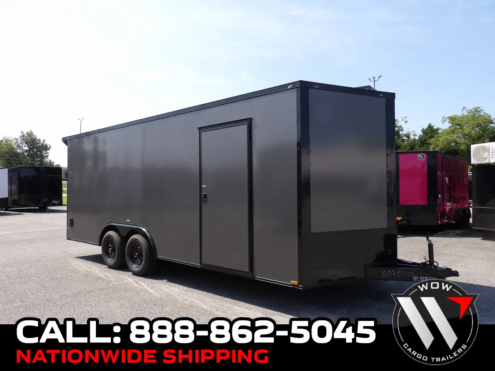 Black 2026 Hook & Line Cargo 8.5X20 TA Custom for sale in Cochran, GA
