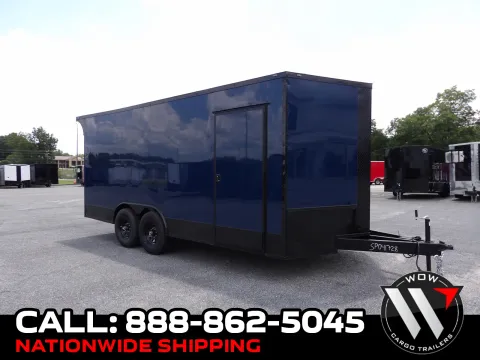 Black 2027 Steel Pines Cargo 8.5X18 TA for sale in Cochran, GA