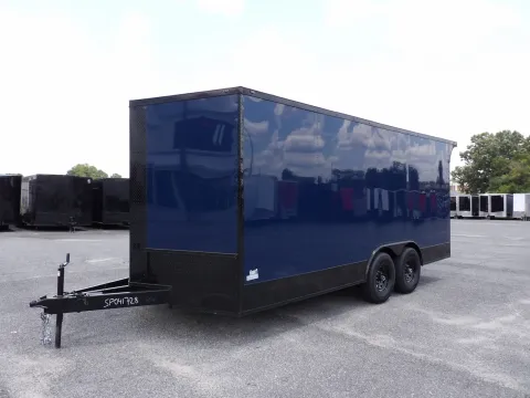Another view of 2027 Steel Pines Cargo 8.5X18 TA for sale in Cochran, GA at WOW Cargo Trailers
