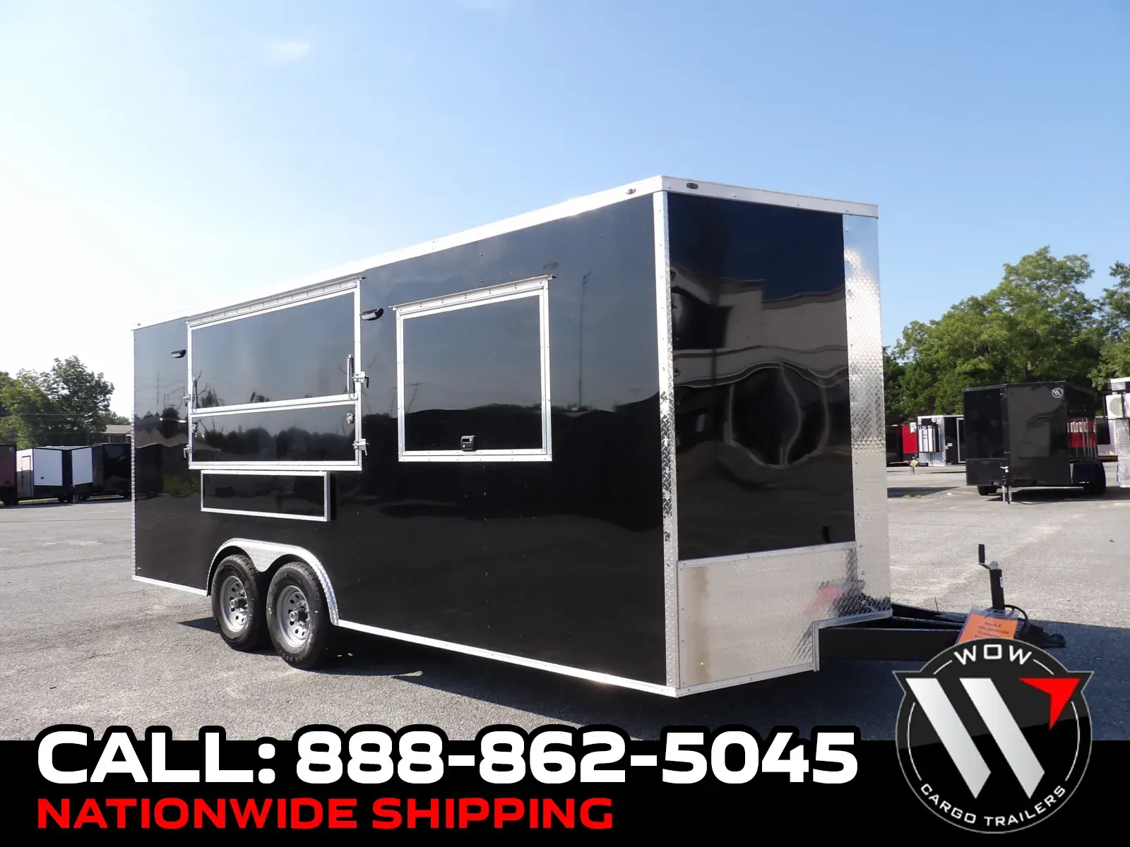 Black 2026 Steel Pines Cargo 8.5X20 Con Custom for sale in Cochran, GA