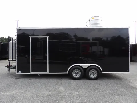 Another view of 2027 Steel Pines Cargo 8.5X20 Con Custom for sale in Cochran, GA at WOW Cargo Trailers
