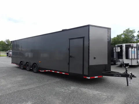 Another view of 2027 Steel Pines Cargo 8.5X32 Custom Race for sale in Cochran, GA at WOW Cargo Trailers