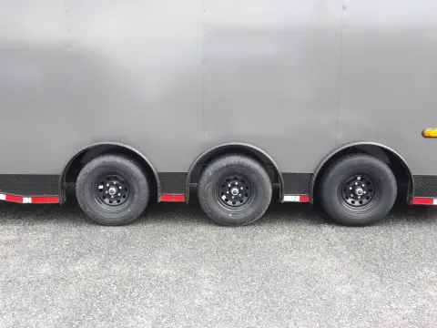 More photos of 2027 Steel Pines Cargo 8.5X32 Custom Race at WOW Cargo Trailers, GA