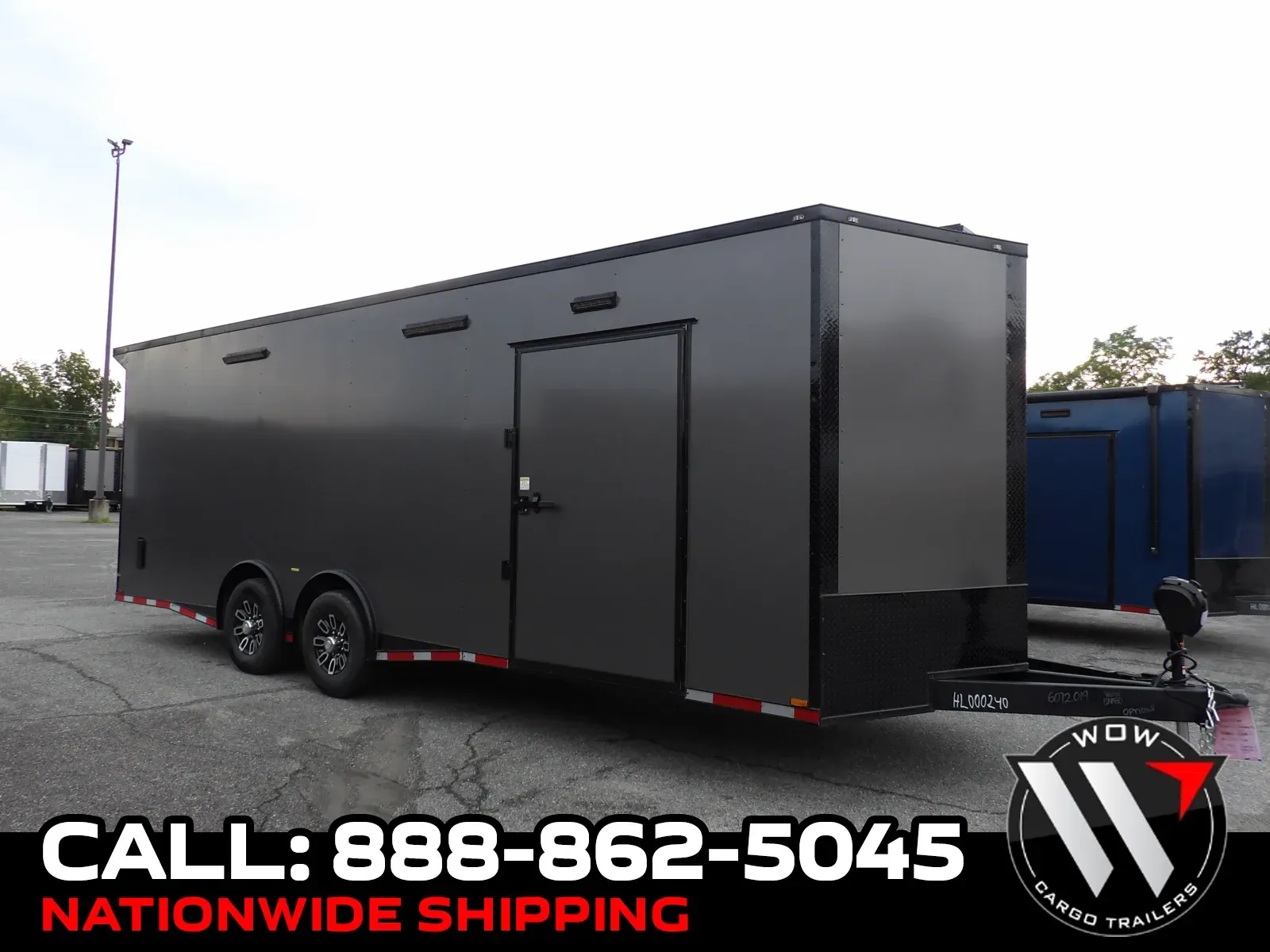 Black 2026 Hook & Line Cargo 8.5X24 Custom Race for sale in Cochran, GA