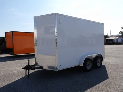 More photos of 2027 Steel Pines Cargo 6X12 TA Custom at WOW Cargo Trailers, GA