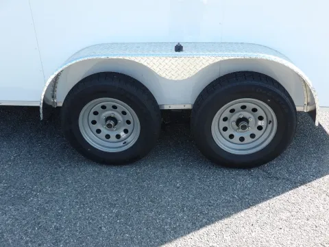 More photos of 2027 Steel Pines Cargo 6X12 TA Custom at WOW Cargo Trailers, GA