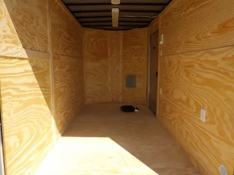 Another view of 2027 Steel Pines Cargo 6X12 TA Custom for sale in Cochran, GA at WOW Cargo Trailers