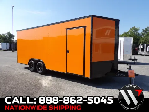 Black 2027 Steel Pines Cargo 8.5X20 TA Custom for sale in Cochran, GA